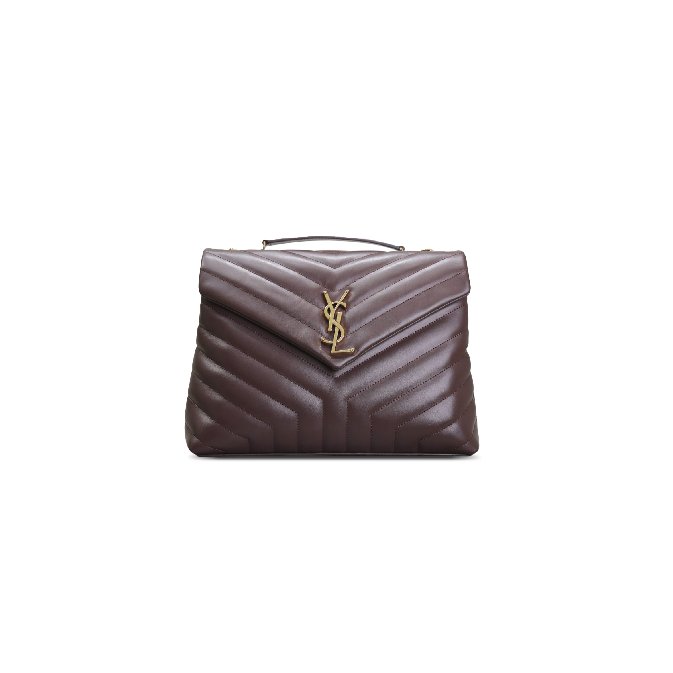 Y*L loulou medium chain bag in quilted leather 487216 (32*22*12cm)